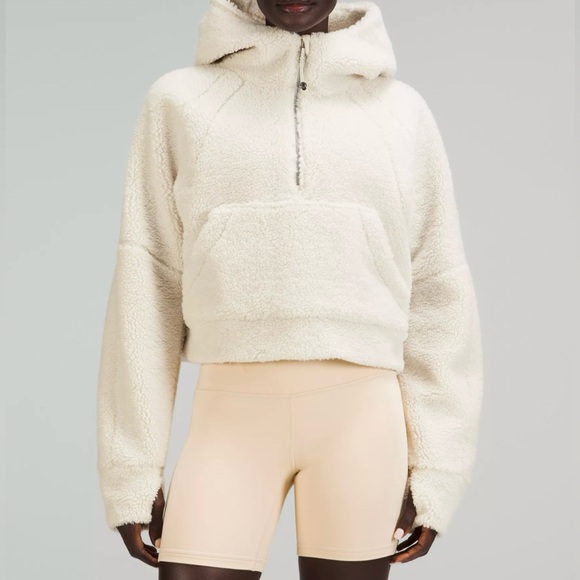 Lululemon Sherpa half zip hooded scuba - Picture 1 of 4